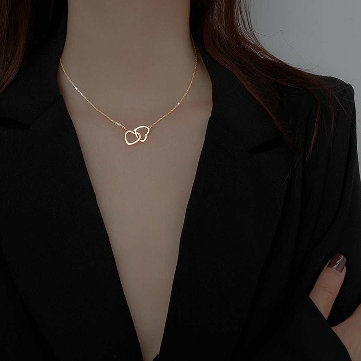 PVD Coated 18K Gold Plated  Non Tarnish 304 Stainless Steel Necklace